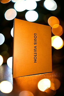 #ad Louis Vuitton Shoe Gift Box 14x11x5 Drawer Purse Storage Christmas Birthday 9.5 $45.00