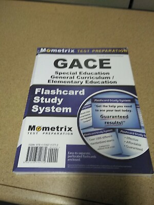 #ad GACE Early Childhood Special Education General Curriculum Flashcard Study System $25.08