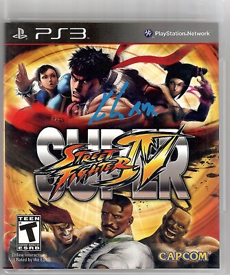 Kyle Hebert autographed inscribed PS3 Super Street Fighter IV game JSA COA Ryu #ad $79.99