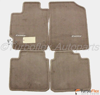#ad Toyota Camry 2007 2011 Brown Floor Mat Set Genuine OEM PT206 32100 45 $59.95