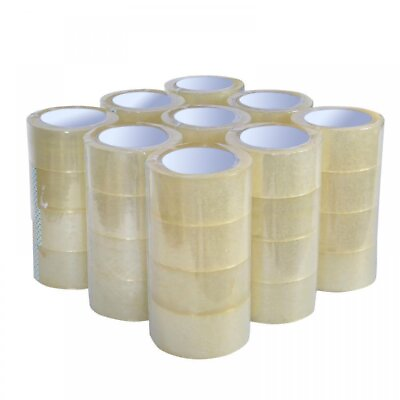 Heavy Duty Sealing Packing Shipping Box Tape Clear **12 Rolls Carton #ad $18.98