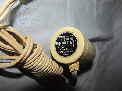 Kmart Tape Head Demagnetizer 120 Volts 9 Watts 75 mAmps Japan Working Condition $21.19