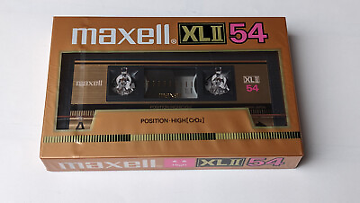 Maxell XLII 54 ** Japan 1985 New 1psc #ad $89.00