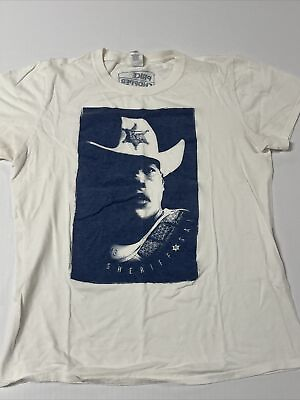 #ad Salvador Perez Gameday Giveaway T Shirt Adult Medium White w Photo Sheriff SalB5 $11.99