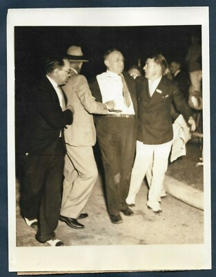 #ad MAYOR ANTON J CERMARK FATALLY WOUNDED DURING PRESIDENT ATTACK 1933 VTG Photo Y74 $14.99