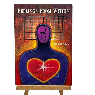#ad Feelings From Within Junius M. Wilson Signed 1994 Soft Cover Poems $36.91