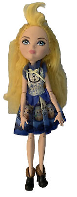 #ad Ever After High Blondie Lockes Signature Royal Doll w Hands Outfit Dress Boots $14.29