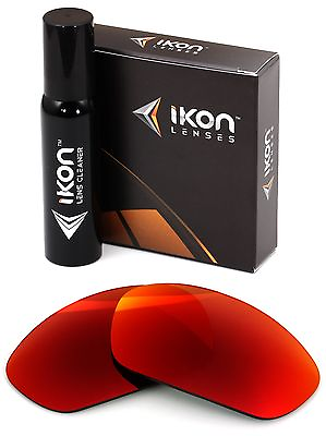 #ad Polarized IKON Replacement Lenses For Oakley X Metal Juliet Red Mirror $35.90