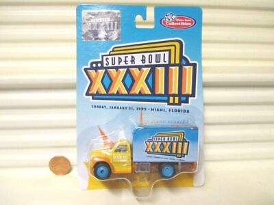#ad White RoseCollectibles Ford F800 Van 1999 SUPERBOWL 33; YORK COUNTY YORK FAIR PA $4.49