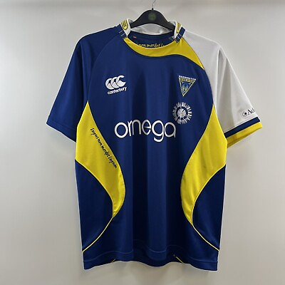#ad Warrington Wolves Home Rugby Shirt 2009 10 Adults Large Canterbury F639 GBP 29.99