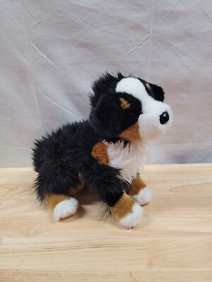 #ad Douglas Bernese Mountain Dog Plush St Bernard Realistic Fluffy Floppy 2025 $13.94