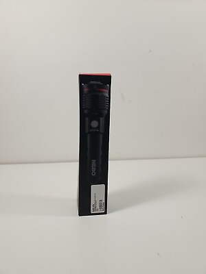 #ad NEBO 6697 Redline Blast RC 3200 Lumens Rechargable Flashlight Black $74.95