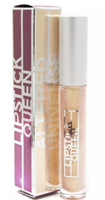 #ad Lipstick Queen Altered Universe Lip Gloss Shooting Star Gold w Jade Reflect FUN $21.24