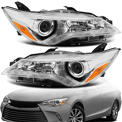 OEM Headlights For 2015 2016 2017 Toyota Camry LE SE XLE XSE Headlamp LeftRight $77.66