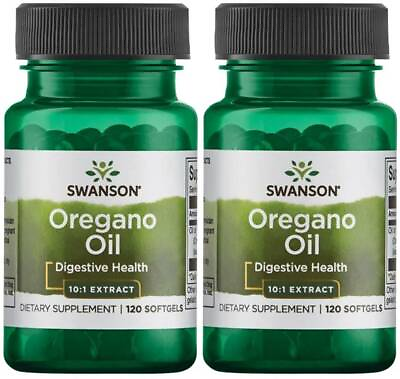 #ad 240 Sgels Swanson Oregano Oil 10:1 Extract 150 mg Digestive Health Antioxidant $14.95