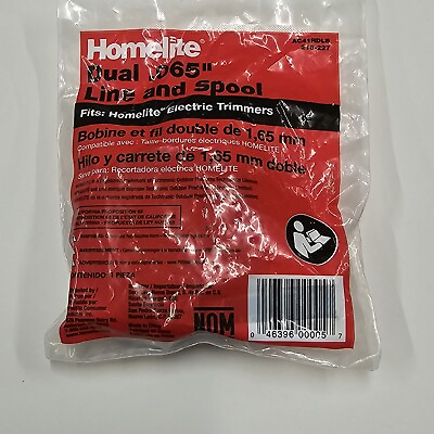 Homelite Dual .065quot; Line and Spool for Electric Trimmer AC41RDLB $7.16