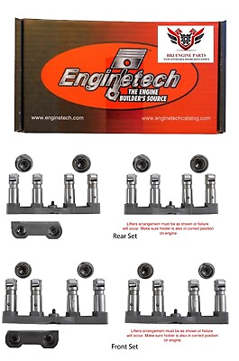 #ad Enginetech Lifters 16 Fits Chrysler Dodge Mopar 345 5.7l Hemi With MDS $499.24