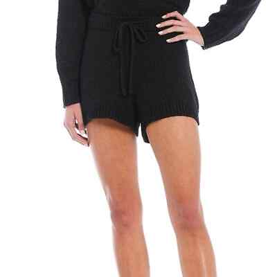 #ad GB Gianni Bini Sweater Knit Shorts Black Size M $15.00