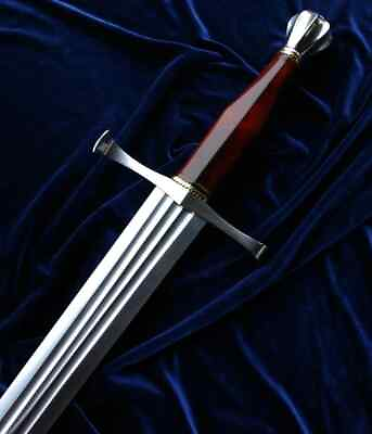 #ad Custom Made Handmade Sword Knight Arming Sword Medieval Sword Double Edge $334.99