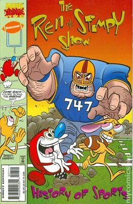 #ad Ren and Stimpy Show Special: Sports #1 VG 1995 Stock Image Low Grade $3.10
