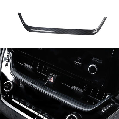 For Toyota GR Corolla Hatchback 2023 24 ABS Carbon Console Air Outlet Vent Trim $28.78