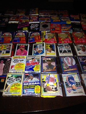 #ad Awesome Lot 750 Unopened Old Vintage Multi Sport Cards in Wax Cello Rack Packs $59.95