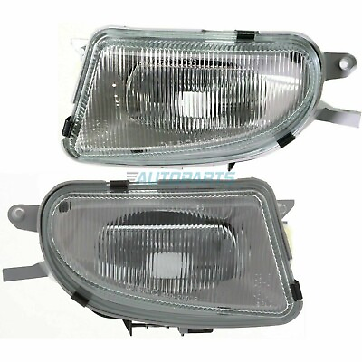 #ad New Front Left amp; Right Side Fog Lamp Assembly Fits 1998 2003 Mercedes Benz E320 $94.88