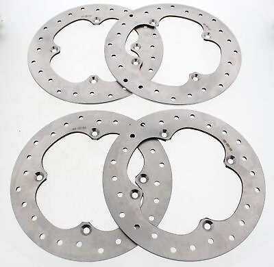 #ad 2017 Can Am Maverick X3 Max Turbo Front amp; Rear Stainless Steel Brake Rotor Discs $135.96
