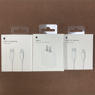 OEM Genuine 20W Charger USB C Power Adapter For iPhone X 11 12 amp; 13 14 Pro Max $10.49
