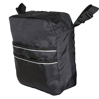 #ad New Outdoor Wheelchair Side Pouch Storage Bag Armrest Pocket Organizer Holder $15.85