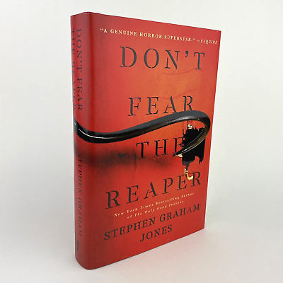 #ad Stephen Graham Jones Signed Don#x27;t Fear the Reaper 2023 Saga Press 1st 1st Horror $35.00