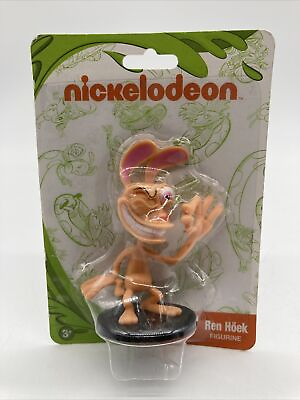 #ad Vintage 90’s Ren amp; Stimpy Nickelodeon Ren Hoek Figurine Cake Topper $6.80