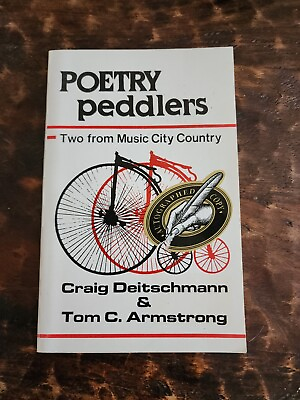 #ad Poetry Peddlers Two From Music City Country By Tom Armstrong SIGNED 1984 $121.60