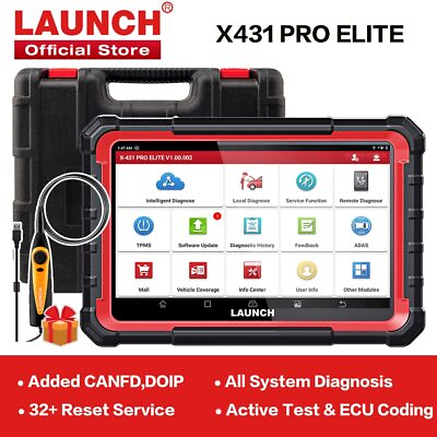 8#x27;inch Car Diagnostic Tools Scanner All System Active Test 32 Reset Coding $1186.02