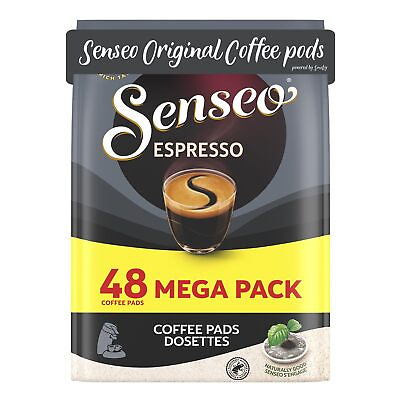 Douwe Egberts Coffee 48 Pods Pads Espresso *Powerful amp; Aromatic* $39.80