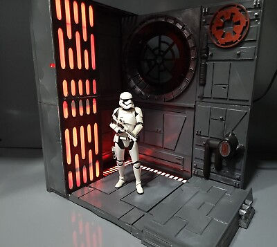 HOT Custom STAR WARS DIORAMA Death Star Ideal for 7quot; 12quot; Figures TOYS 1 6 1 10 $225.00