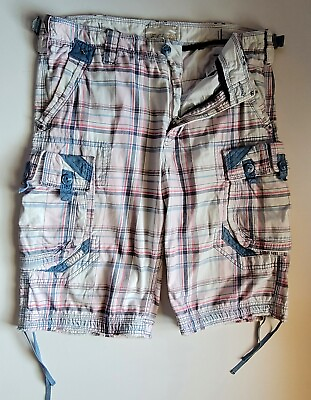 #ad Men#x27;s Jet Lag Organic Cotton Super High Quality Cargo Shorts w defects Size 40 $63.99