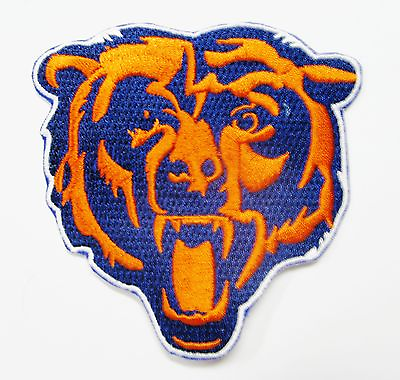 LOT OF 1 NFL CHICAGO BEARS PATCH IRON ON X L 3 1 2quot; X 3 3 8quot; ITEM # 04 $5.99