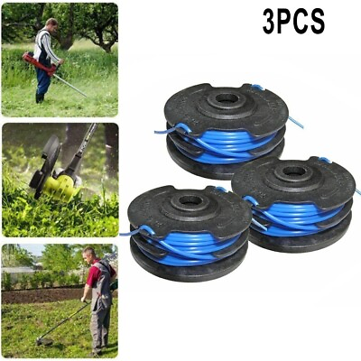 1 3pcs Trimmer Spool Line For Homelite AC41RL3B .065quot; Electric String Trimmer $6.80