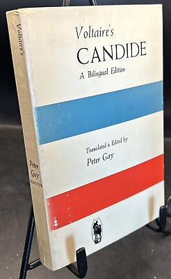 #ad Candide 1963 Voltaire Bilingual Edition Peter Gay translation $6.00