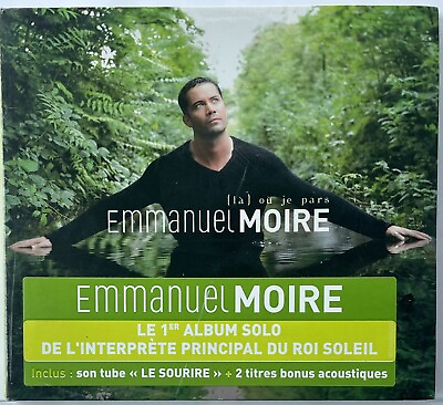 #ad #ad Emmanuel Moire La Ou Je Pars SealedCD 2008 $25.00