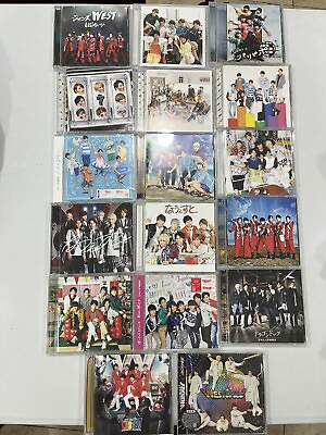 #ad Johnnys West WEST. single CDs and Albums Bundle ジャニーズWEST シングル アルバム $200.00
