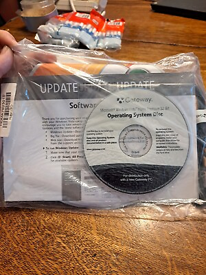 #ad #ad Microsoft Windows Vista Experience Anytime Upgrade Disc 32 Bit DVD New Sealed $27.50