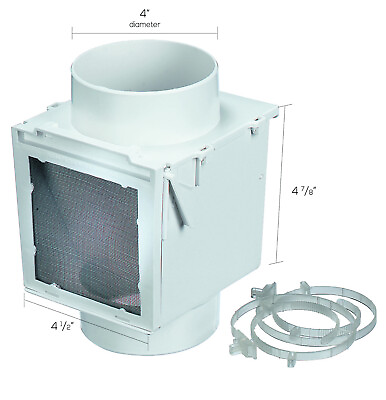 BULK SET OF TWELVE: Deflecto Extra Heat Saver Diverter FOR ELECTRIC DRYERS ONLY $84.00