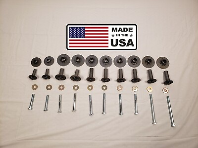 #ad 1980 1996 Ford Bronco Body Mount Hardware Kit 40 Pieces Fits Prothane 6 107 $175.00