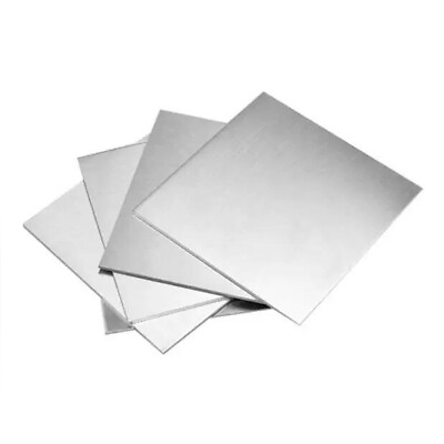 #ad Aluminium Sheet Plate Thic 1 2 3 4 5mm 100x100 100x200 150x150 200x200 200x300mm $12.78