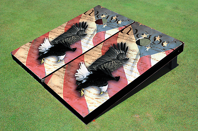 #ad Eagle Declaration Custom Cornhole Board $189.97