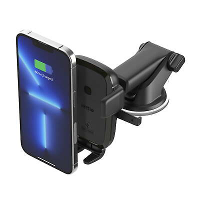 #ad #ad iOttie Easy One Touch Wireless Mini Dashboard amp; Windshield Mount Black Plastic $41.99
