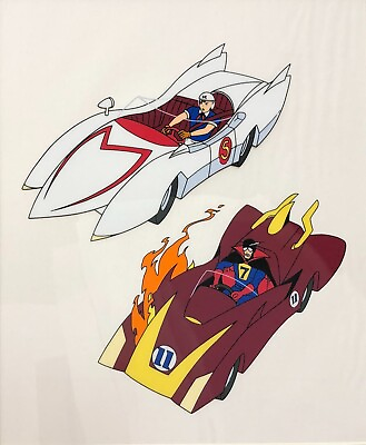 Speed Racer 5 Original Sericel LTD Edition Framed Animation Art COA $95.00