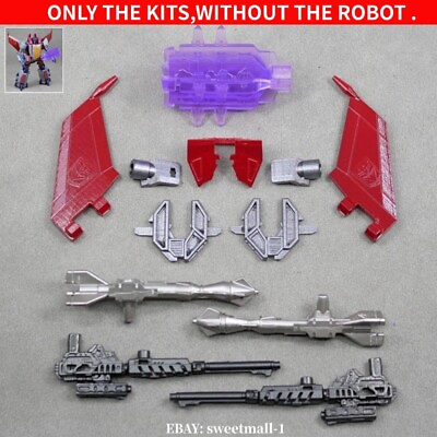 #ad #ad 3D DIY Wing Filler Weapon Upgrade Kit For WFC SS GE06 Starscream Accessories $13.67